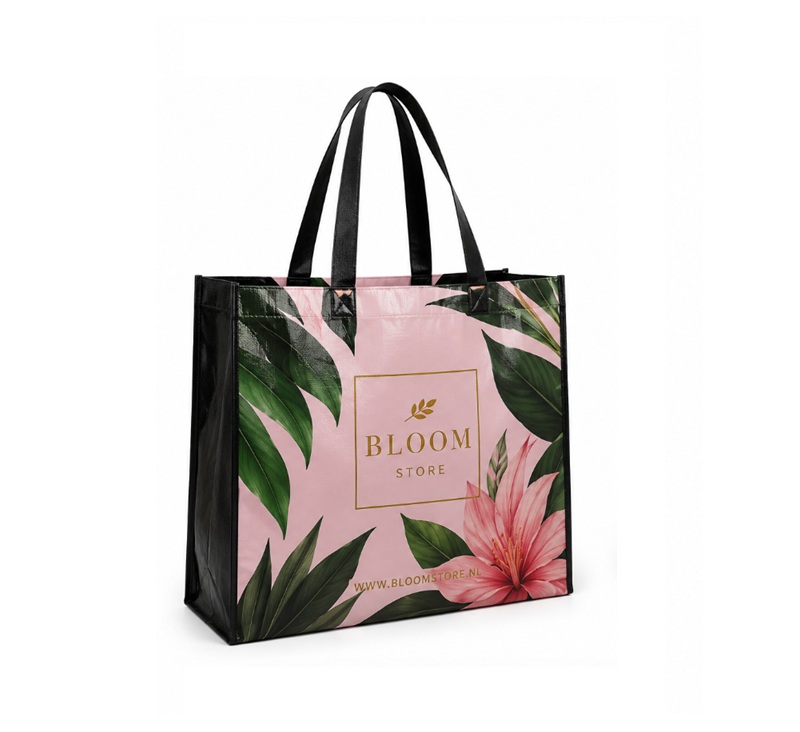 PP Woven shopper voor bouwmarkt en retail