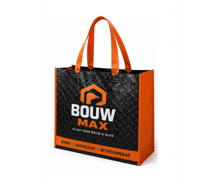 PP Woven retail shopper full colour bedrukt