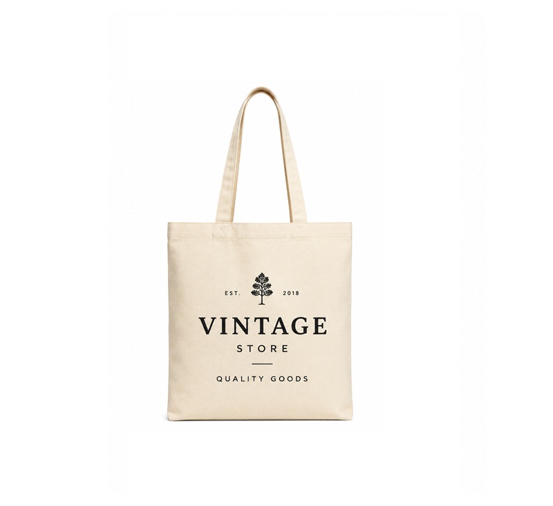 Bedrukte canvas shopper voor bedrijven