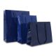 papieren tasjes blauw