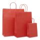 papieren tas koord rood
